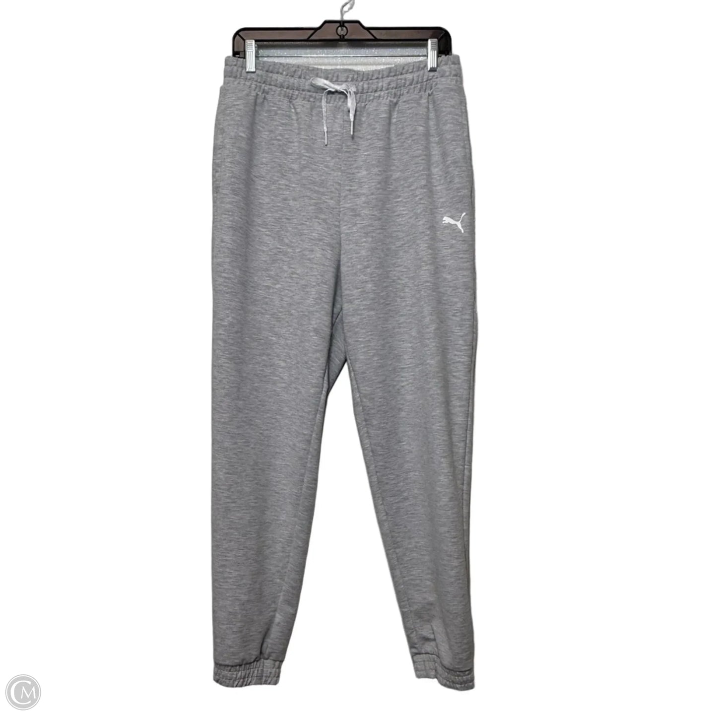 Athletic Pants By Puma In Grey, Size: M