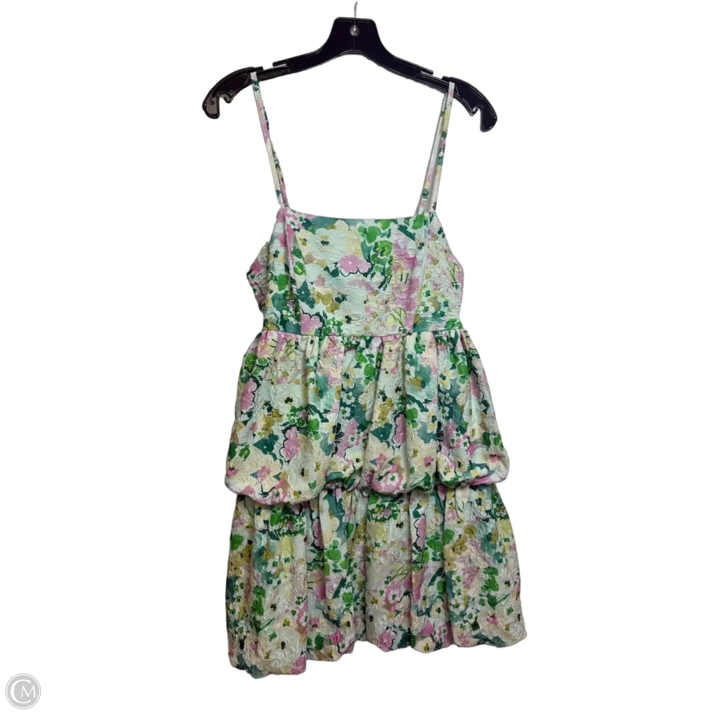 Dress Casual Short By Tcec In Green, Size: M