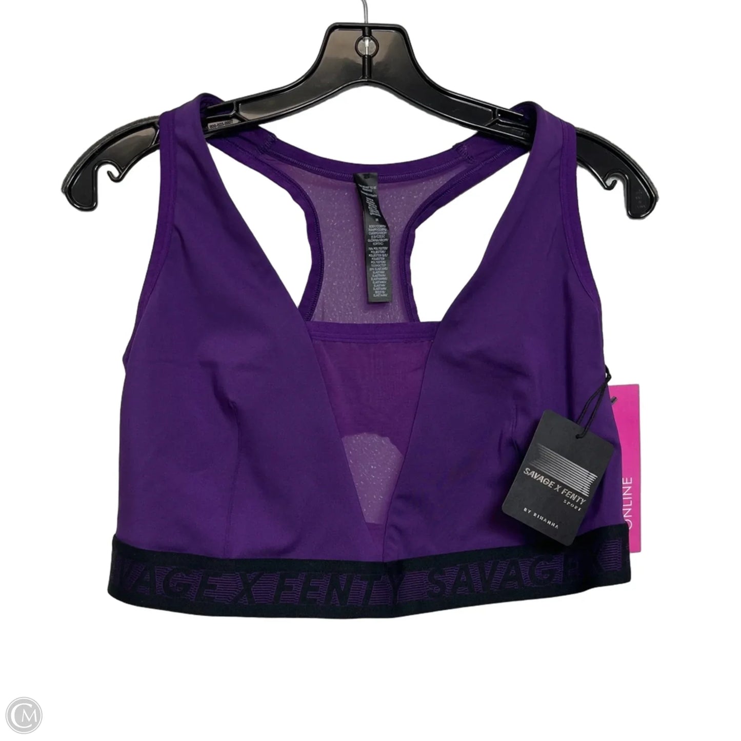 Athletic Bra By Savage X Fenty In Purple, Size: 3x