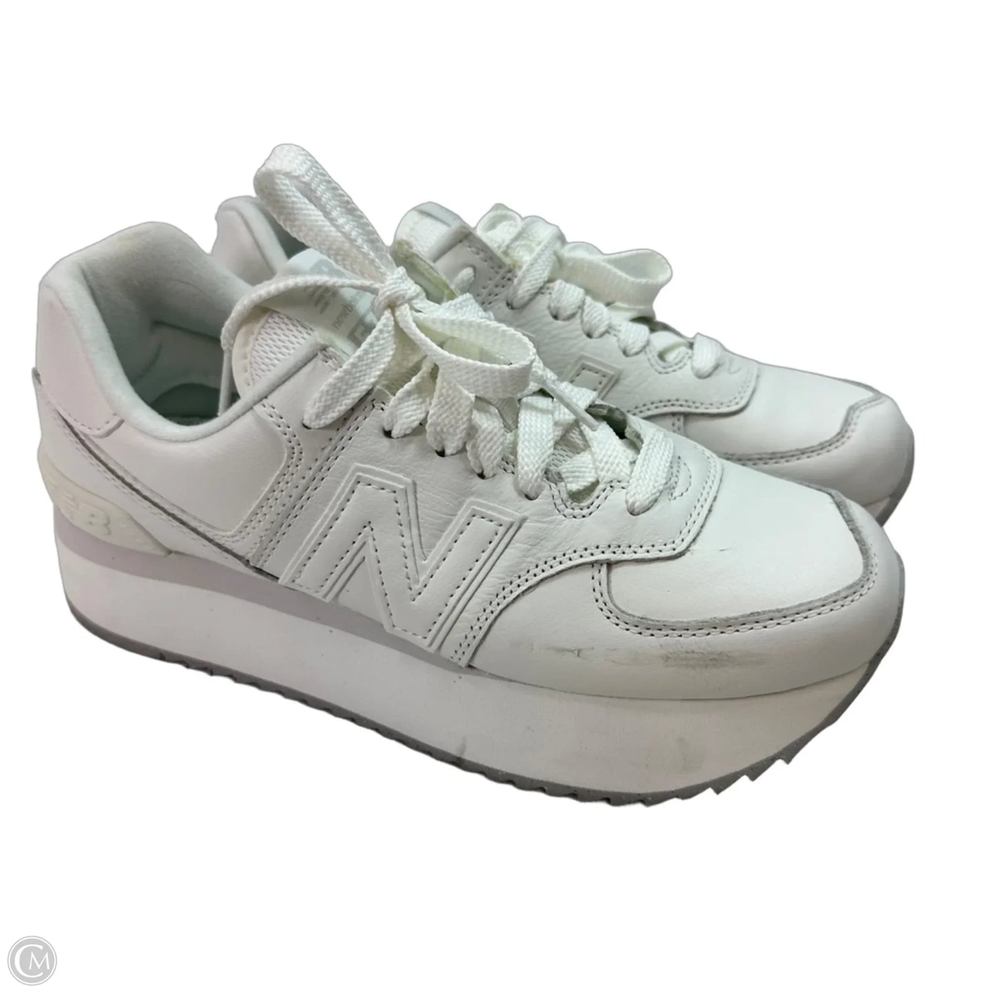 Shoes Sneakers By New Balance In White, Size: 8.5