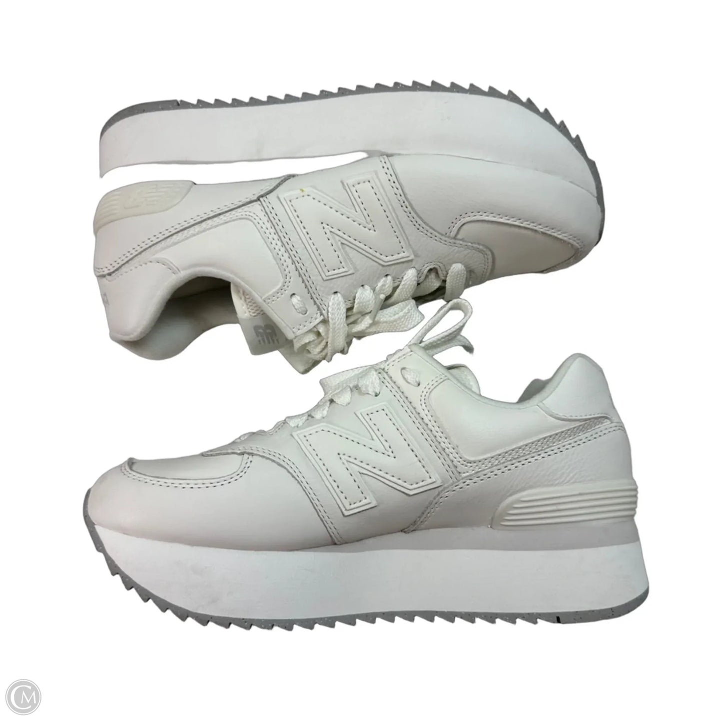 Shoes Sneakers By New Balance In White, Size: 8.5