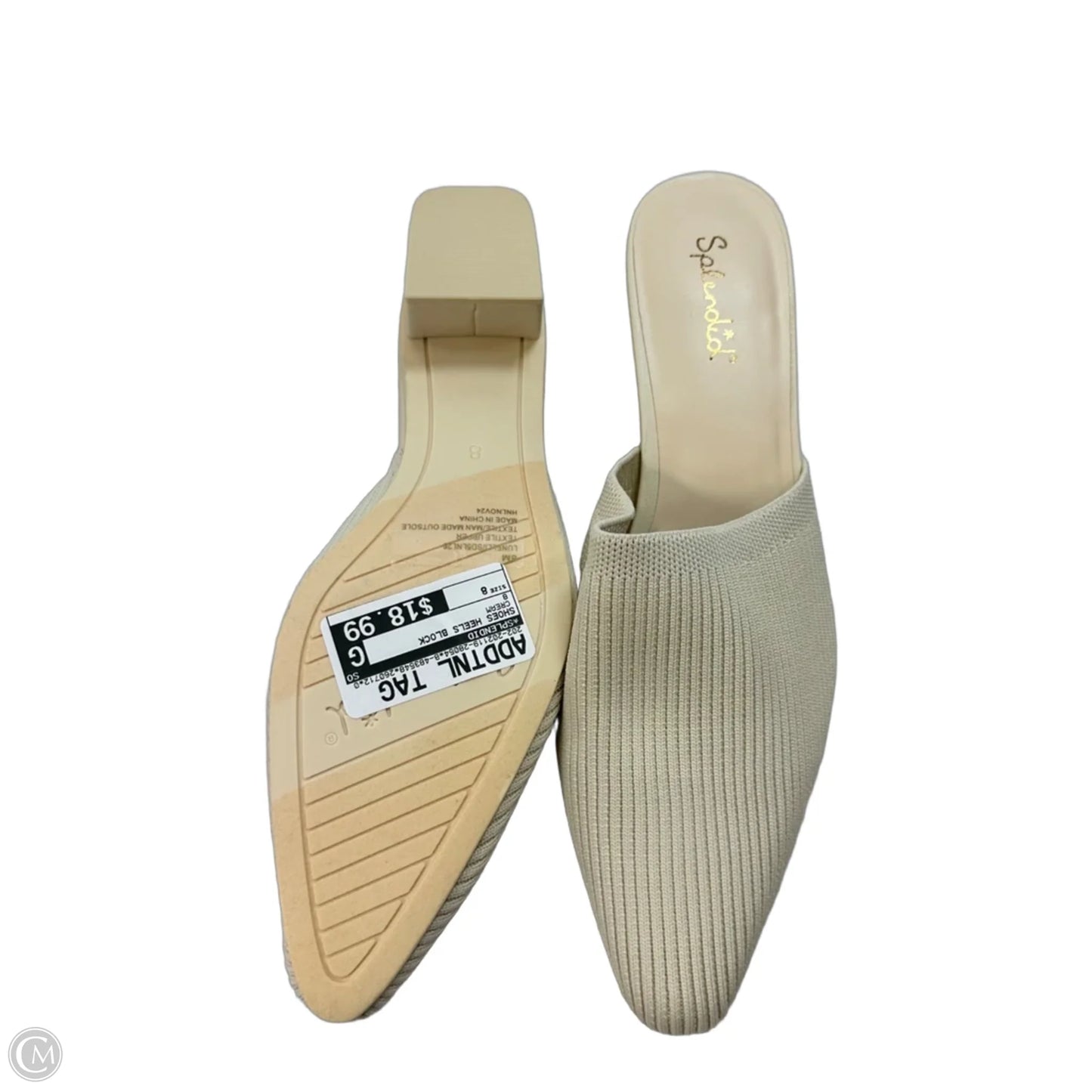 Shoes Heels Block By Splendid In Cream, Size: 8