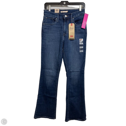 Jeans Boot Cut By Levis In Blue Denim, Size: 6