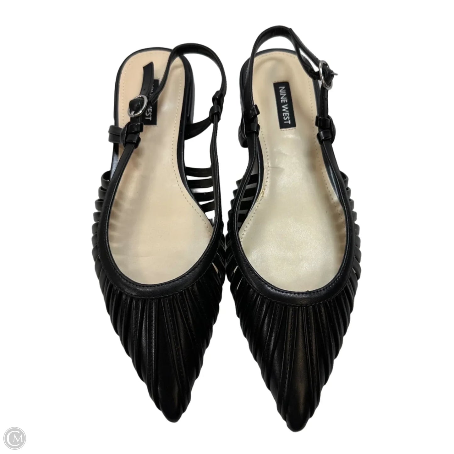 Shoes Flats By Nine West In Black, Size: 8.5