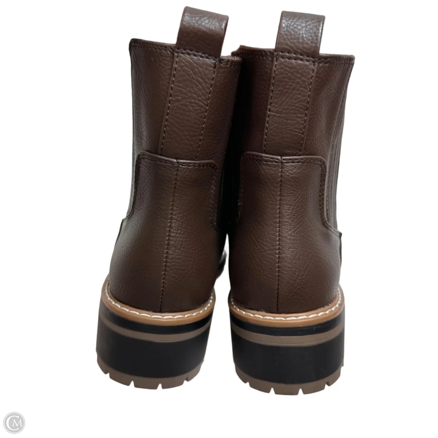 Boots Ankle Flats By Kensie In Brown, Size: 9