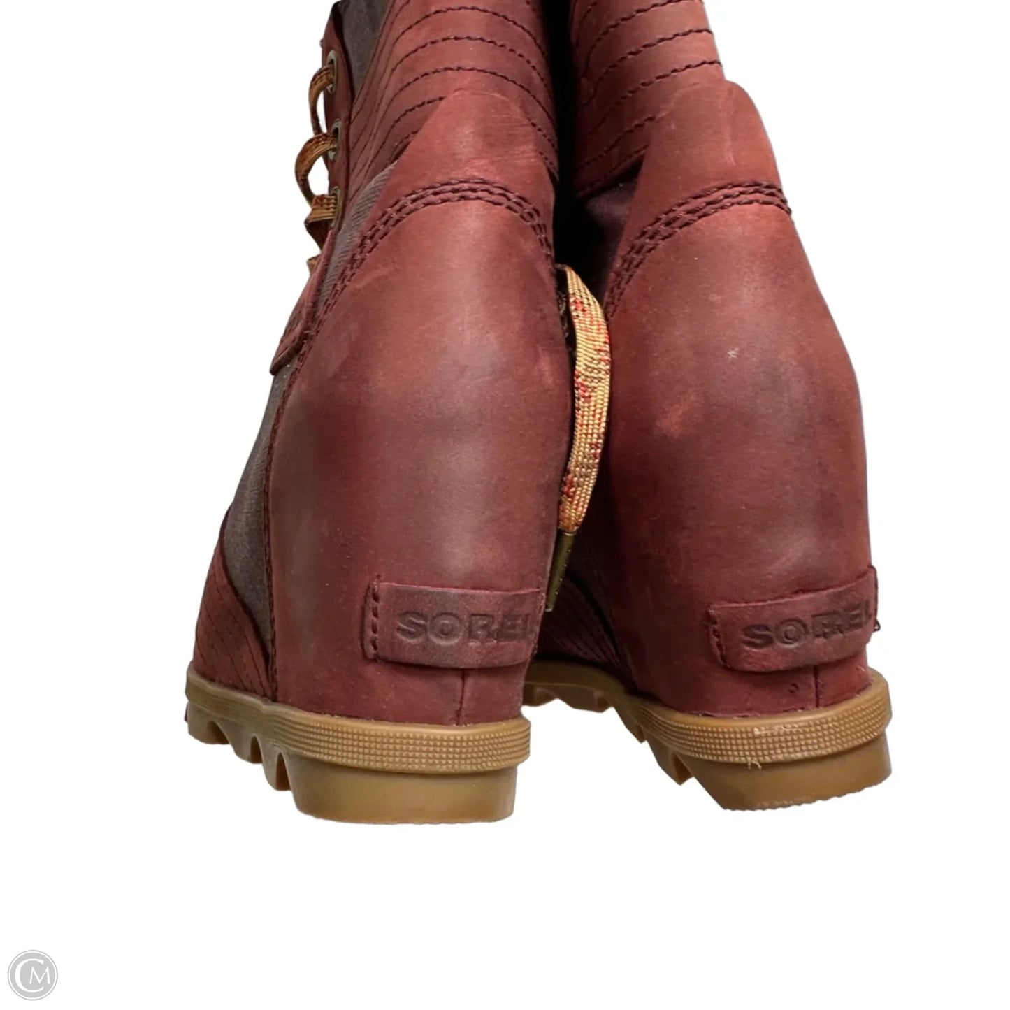 Boots Ankle Flats By Sorel In Red, Size: 9