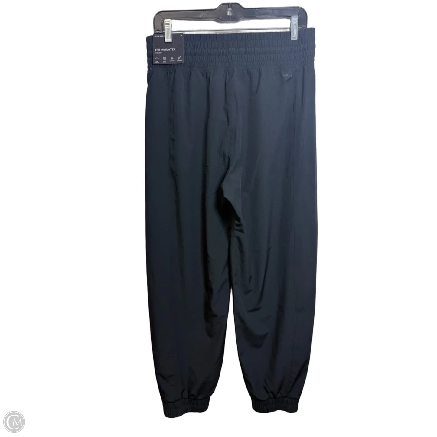 Athletic Pants By Ypb In Black, Size: M