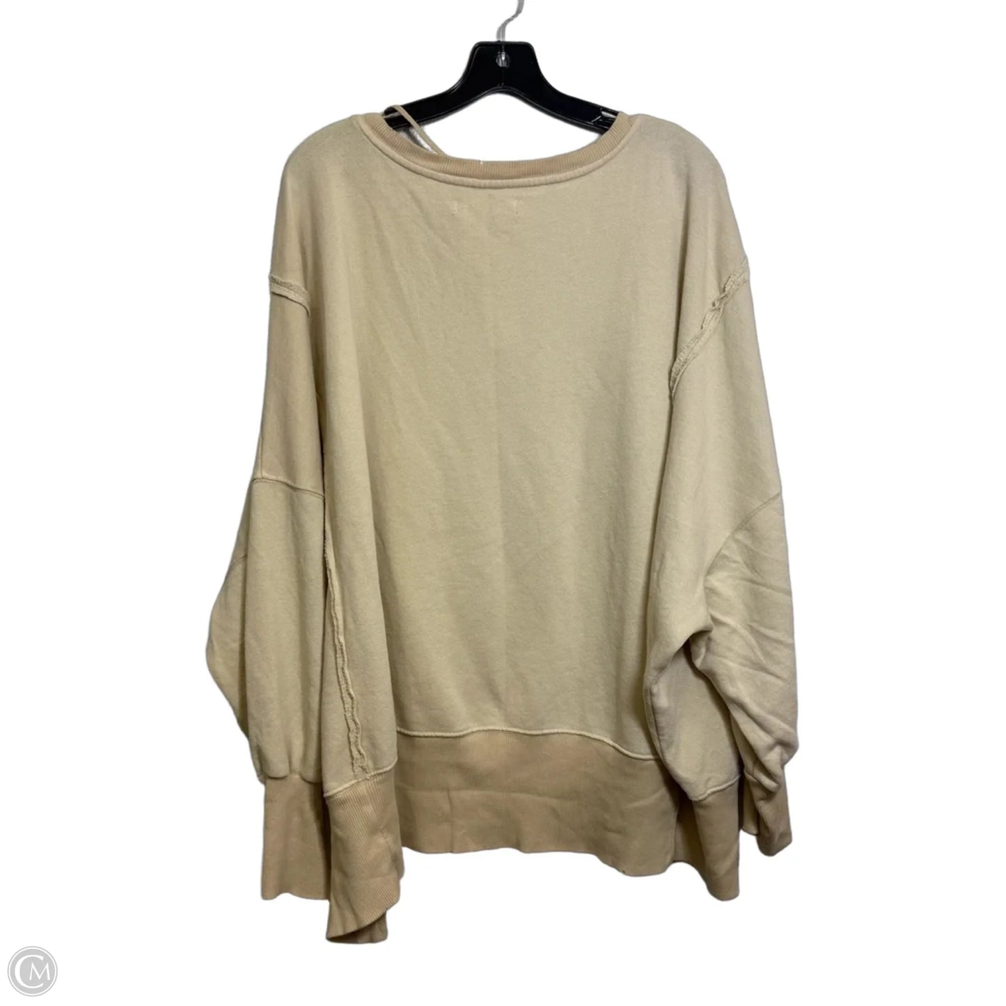 Top Long Sleeve By We The Free In Tan, Size: L