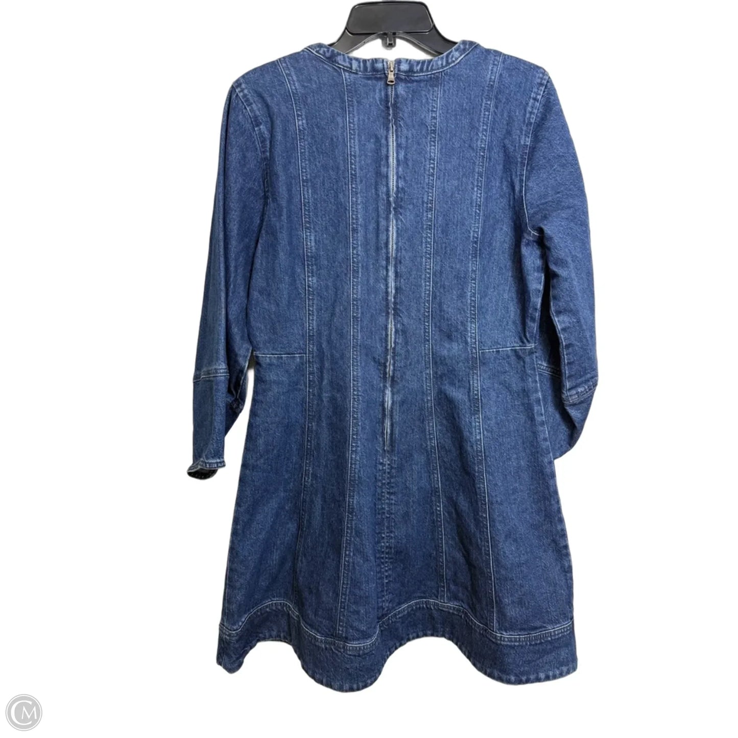 Dress Casual Short By Loft In Blue Denim, Size: 12