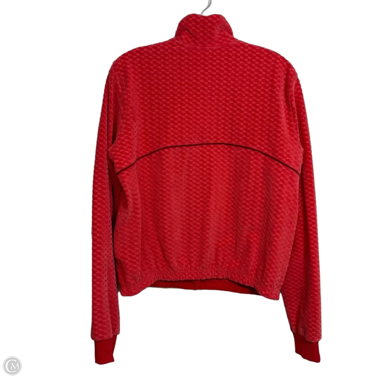 Athletic Jacket By Lululemon In Red, Size: S