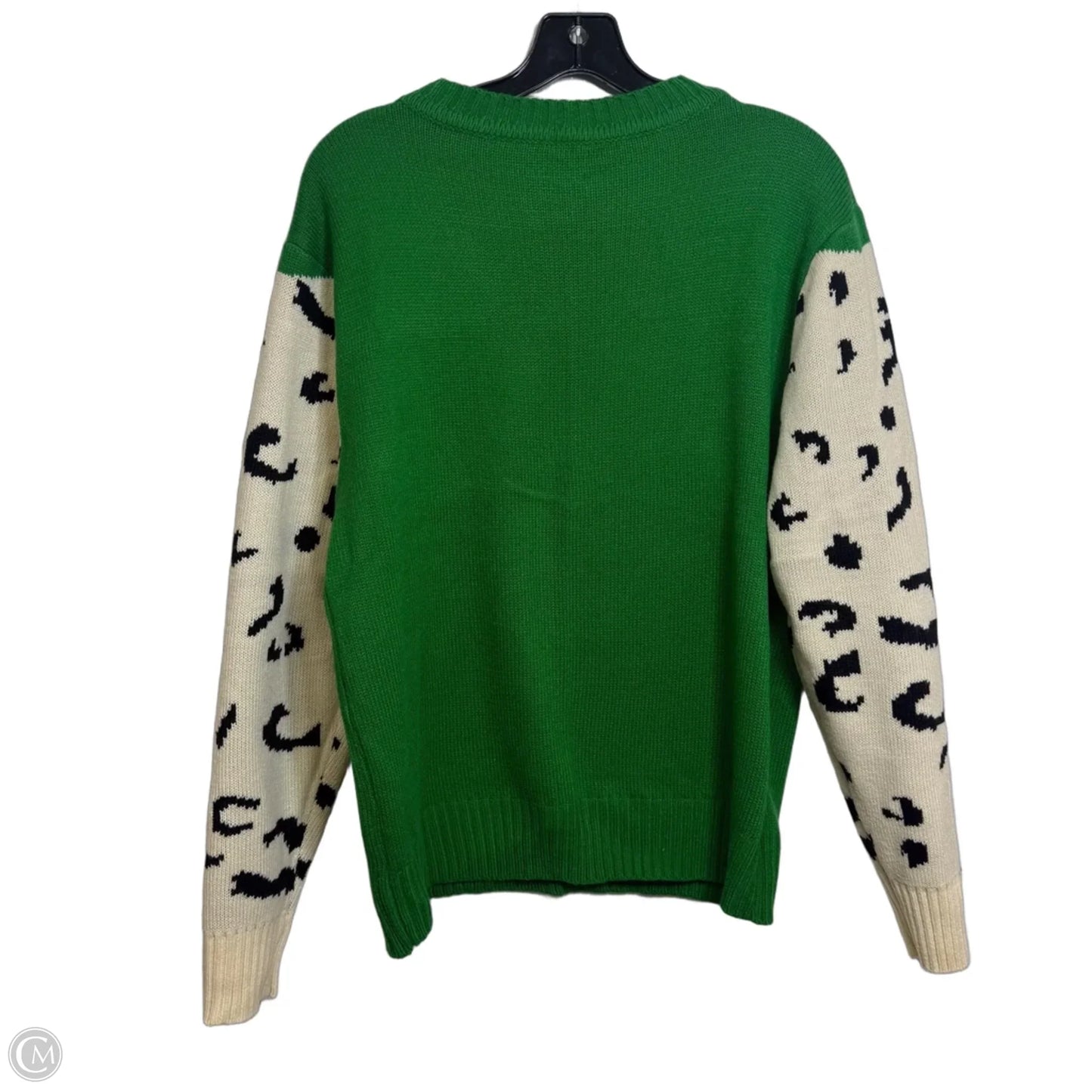 Sweater By Clothes Mentor In Green, Size: L