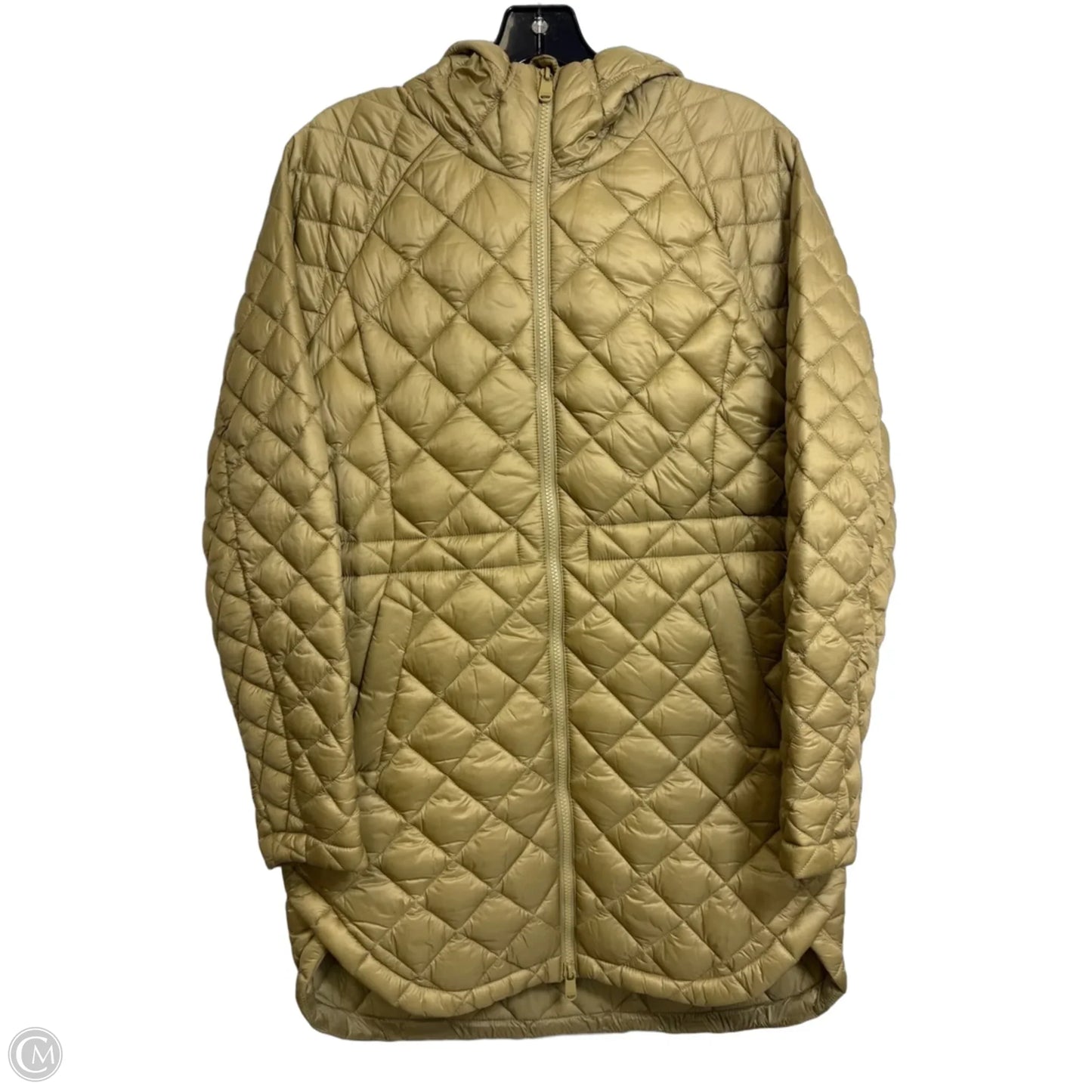 Jacket Puffer & Quilted By Athleta In Gold, Size: Xs