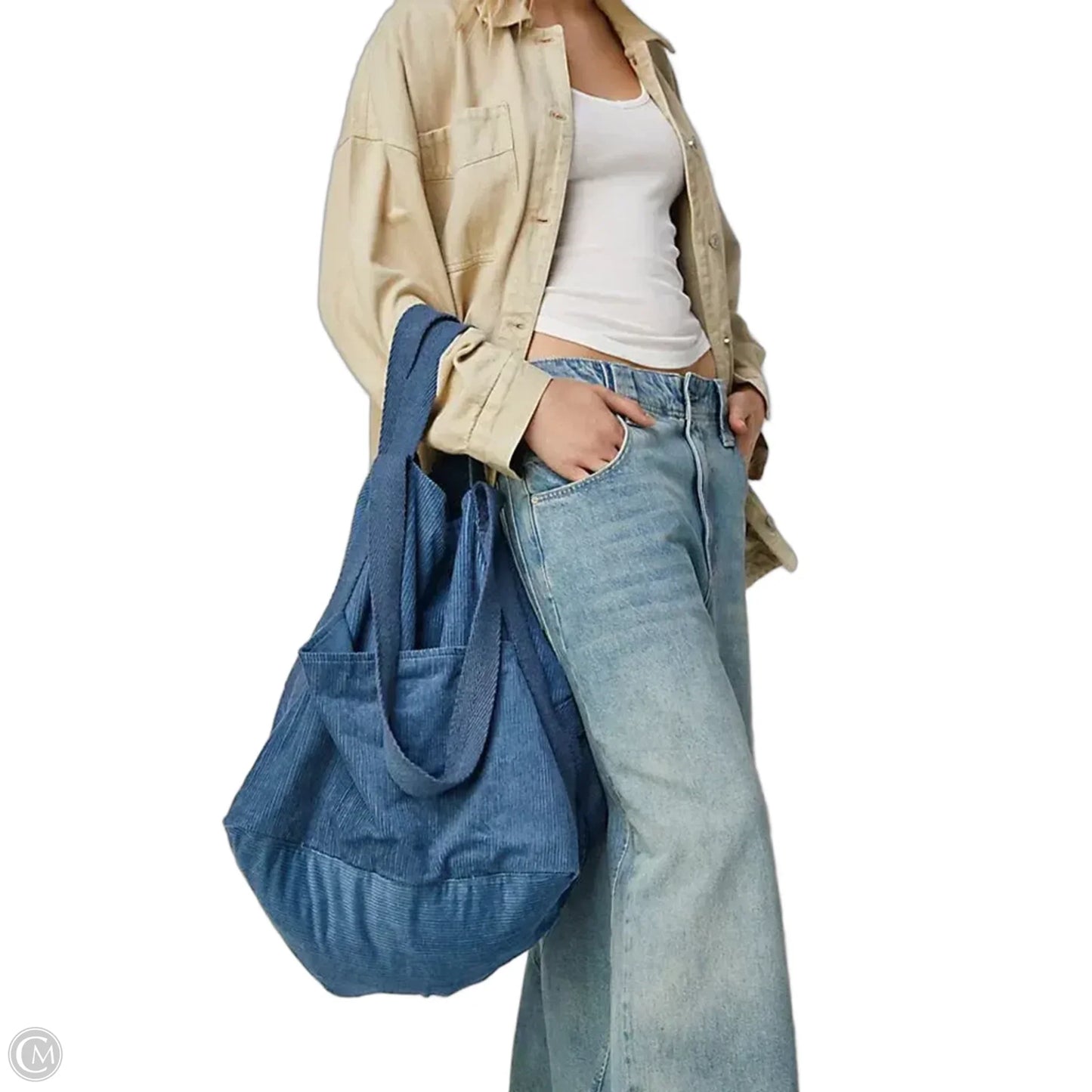 Mega Cord Tote By Free People, Size: Medium