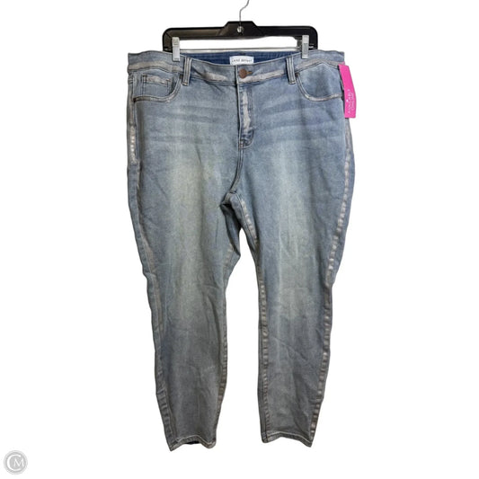 Jeans Boot Cut By Lane Bryant In Blue Denim, Size: 20