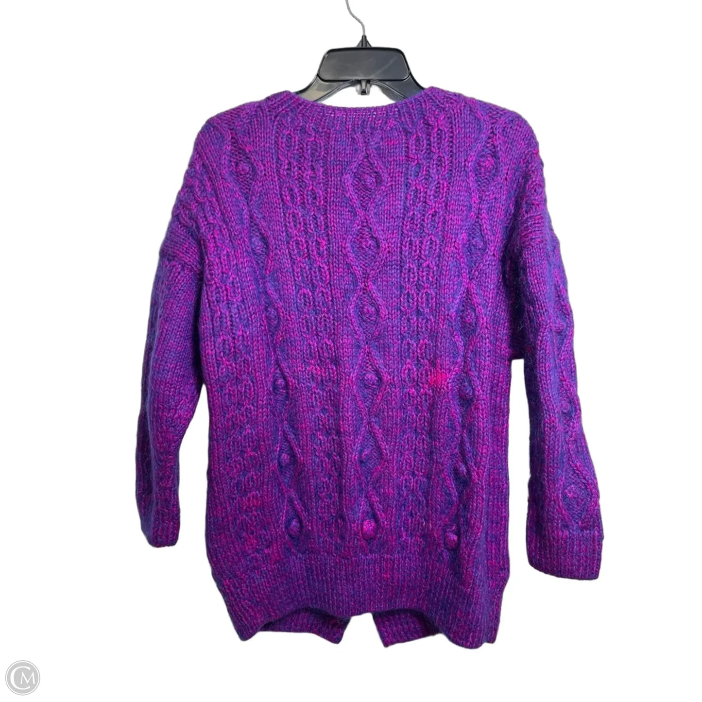 Cardigan By Talbots In Purple, Size: L