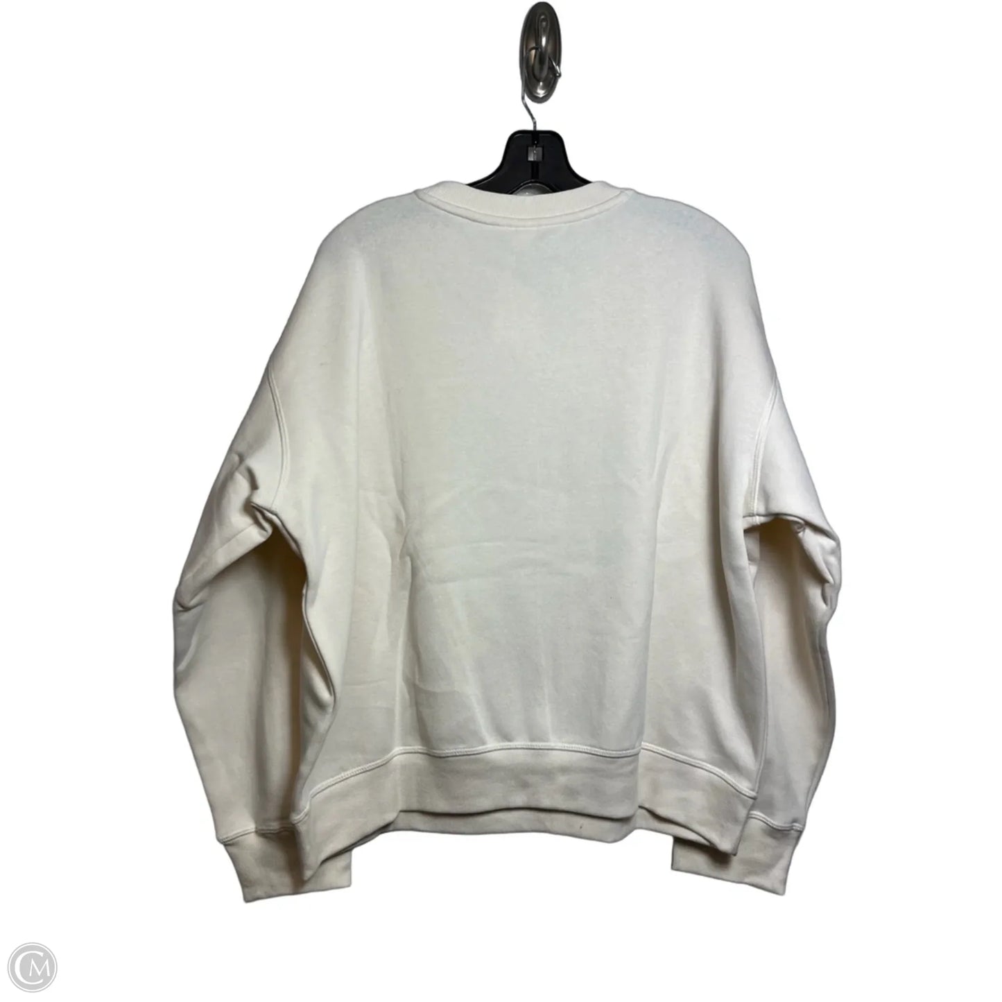 Top Long Sleeve Basic By H&m In Cream, Size: M