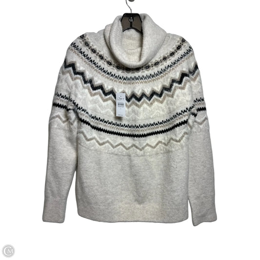 Sweater By Loft In Cream, Size: S