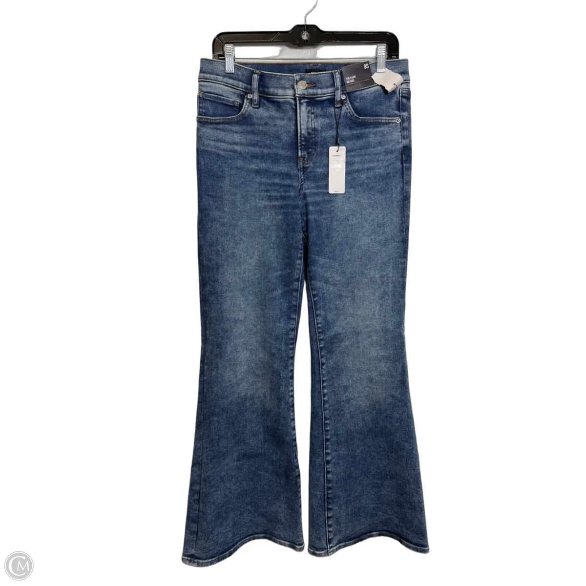 Jeans Flared By Express In Blue, Size: 8