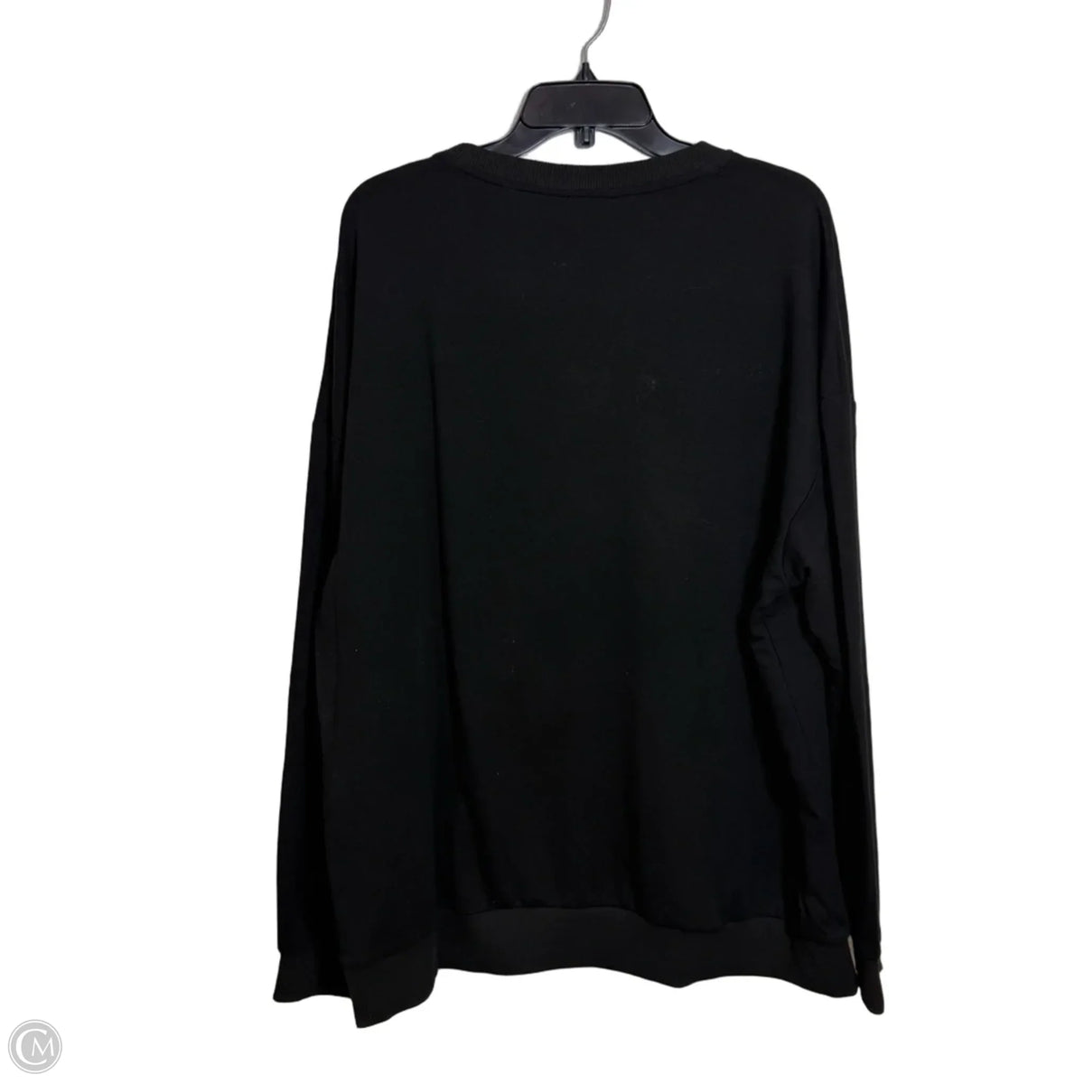 Top Long Sleeve By Cmf In Black, Size: 2x