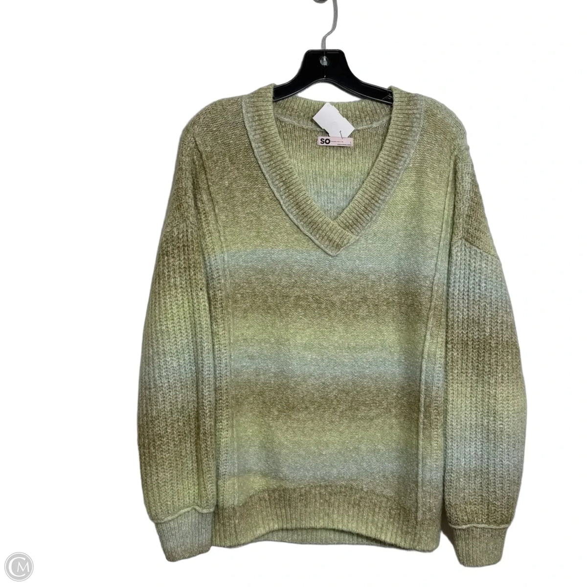 Sweater By So In Green, Size: L
