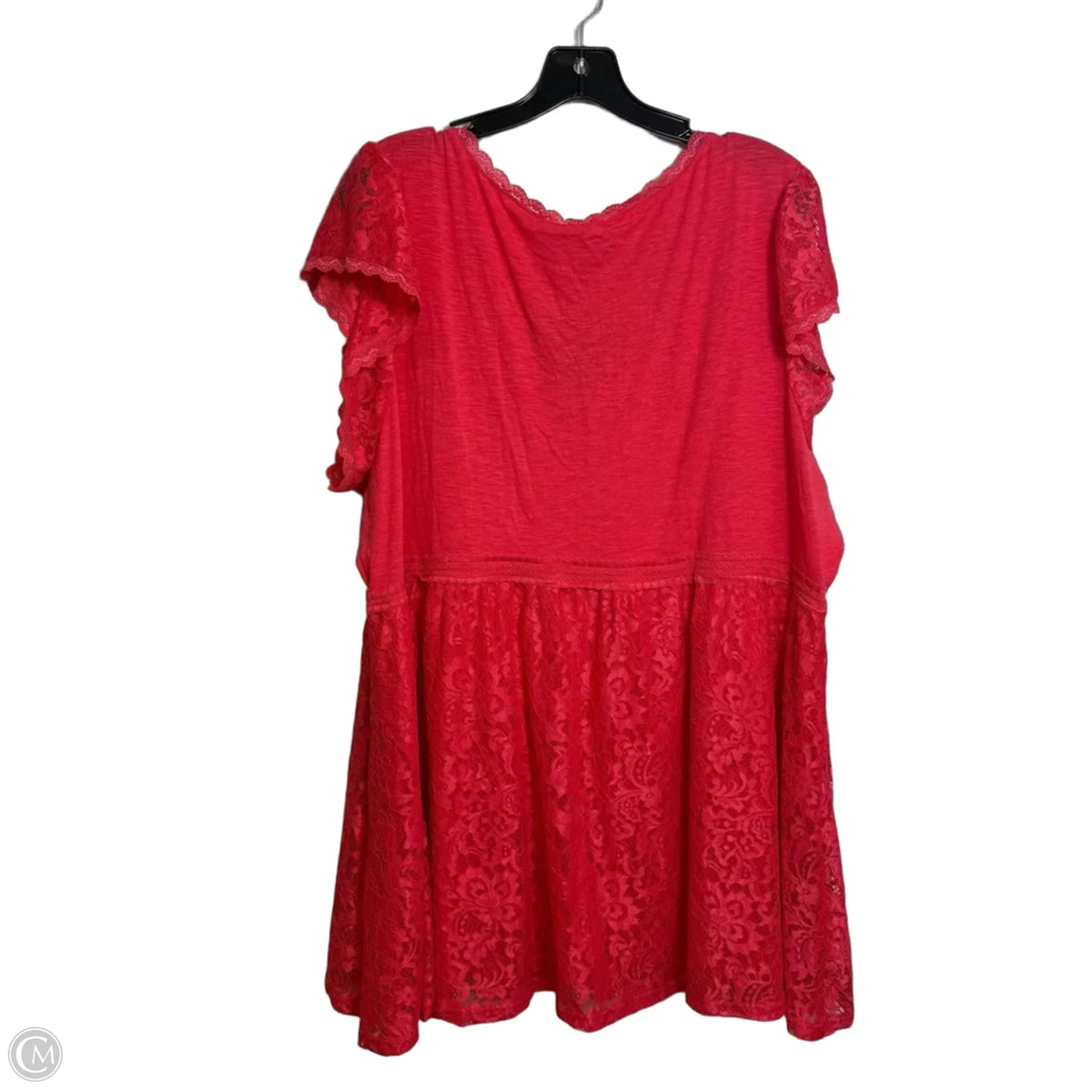 Top Short Sleeve By Torrid In Pink, Size: 3x
