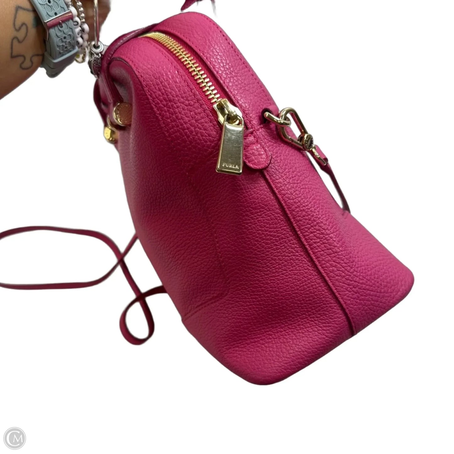 Handbag Luxury Designer By Furla, Size: Medium