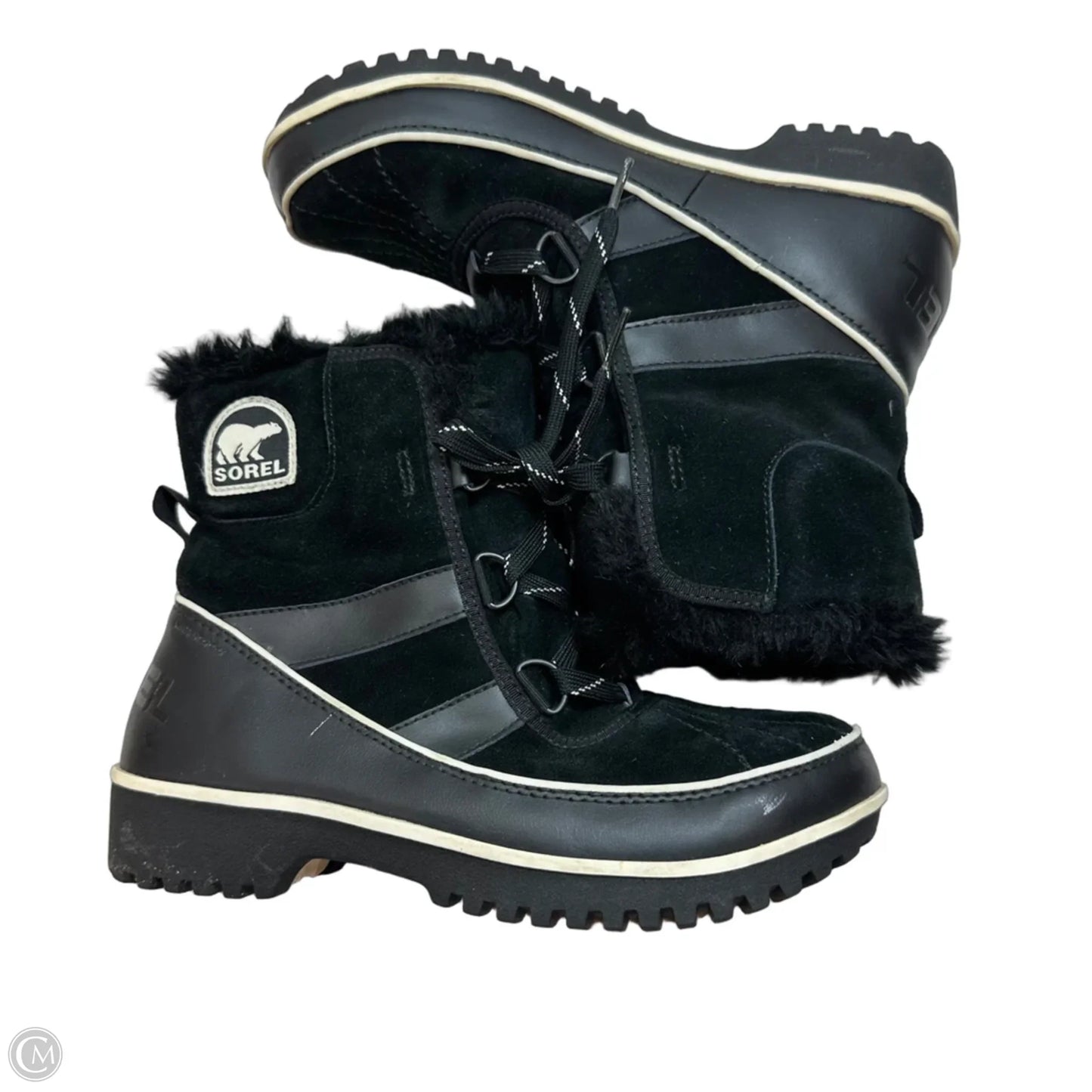 Boots Ankle Flats By Sorel In Black, Size: 7