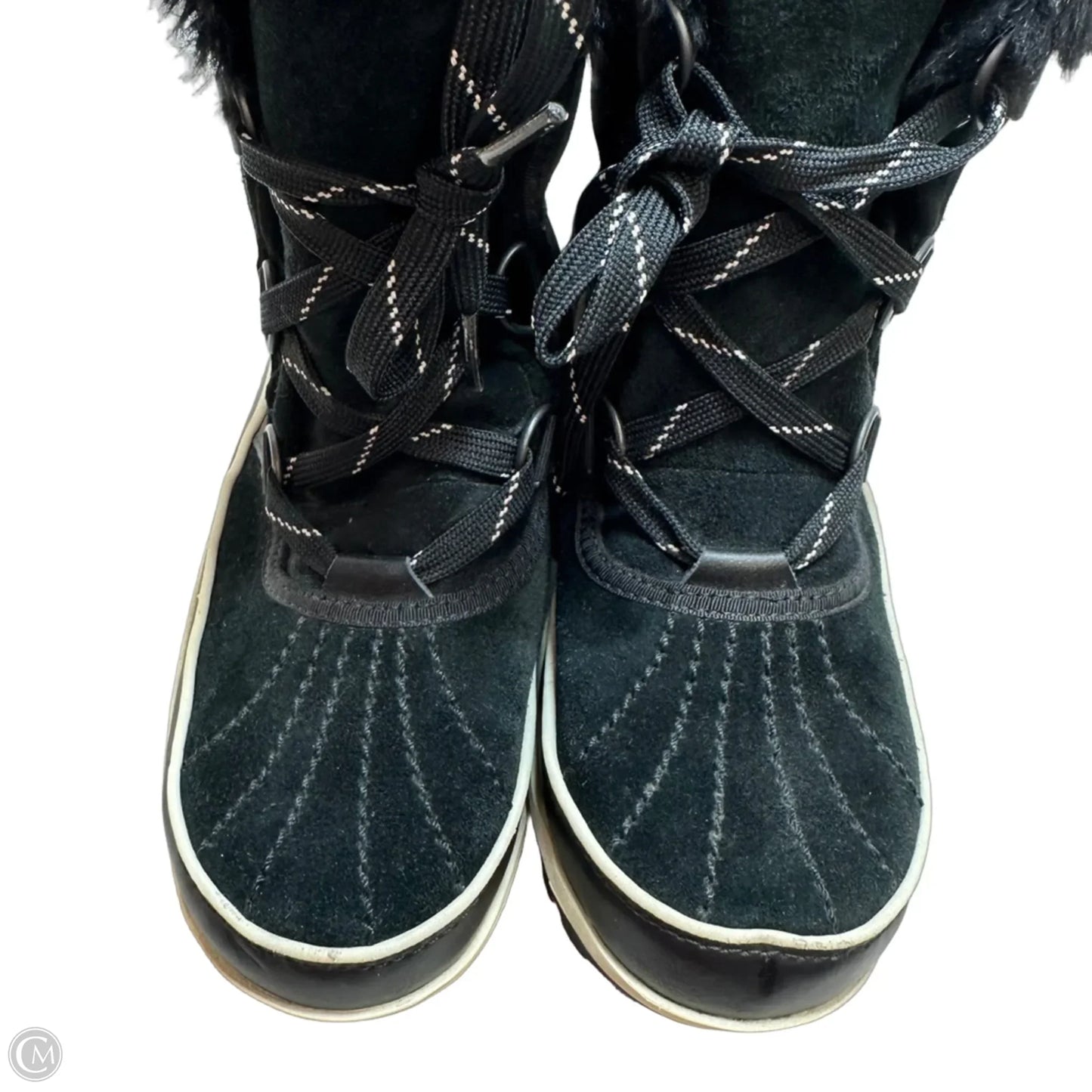Boots Ankle Flats By Sorel In Black, Size: 7