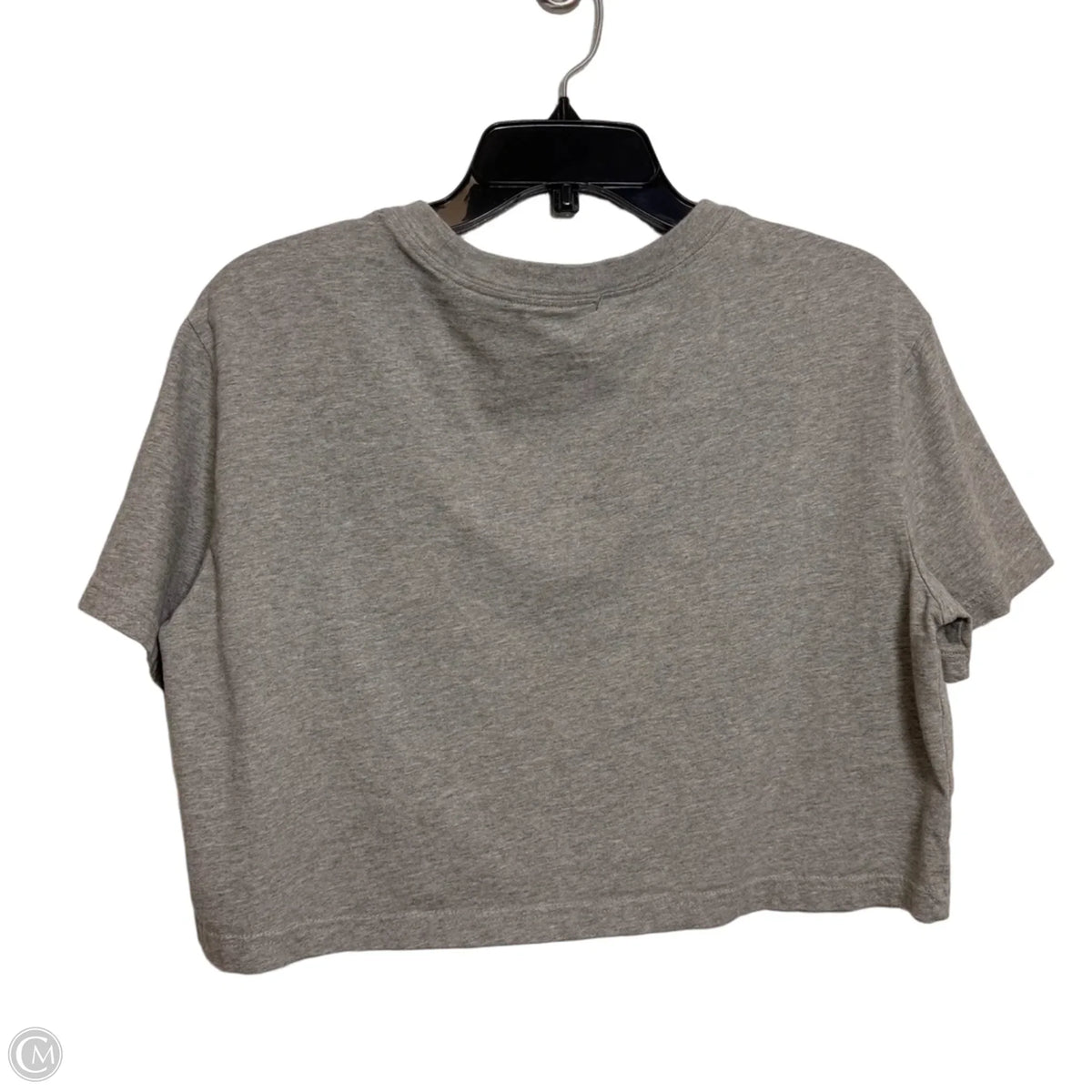 Athletic Top Short Sleeve By Nike Apparel In Grey, Size: M