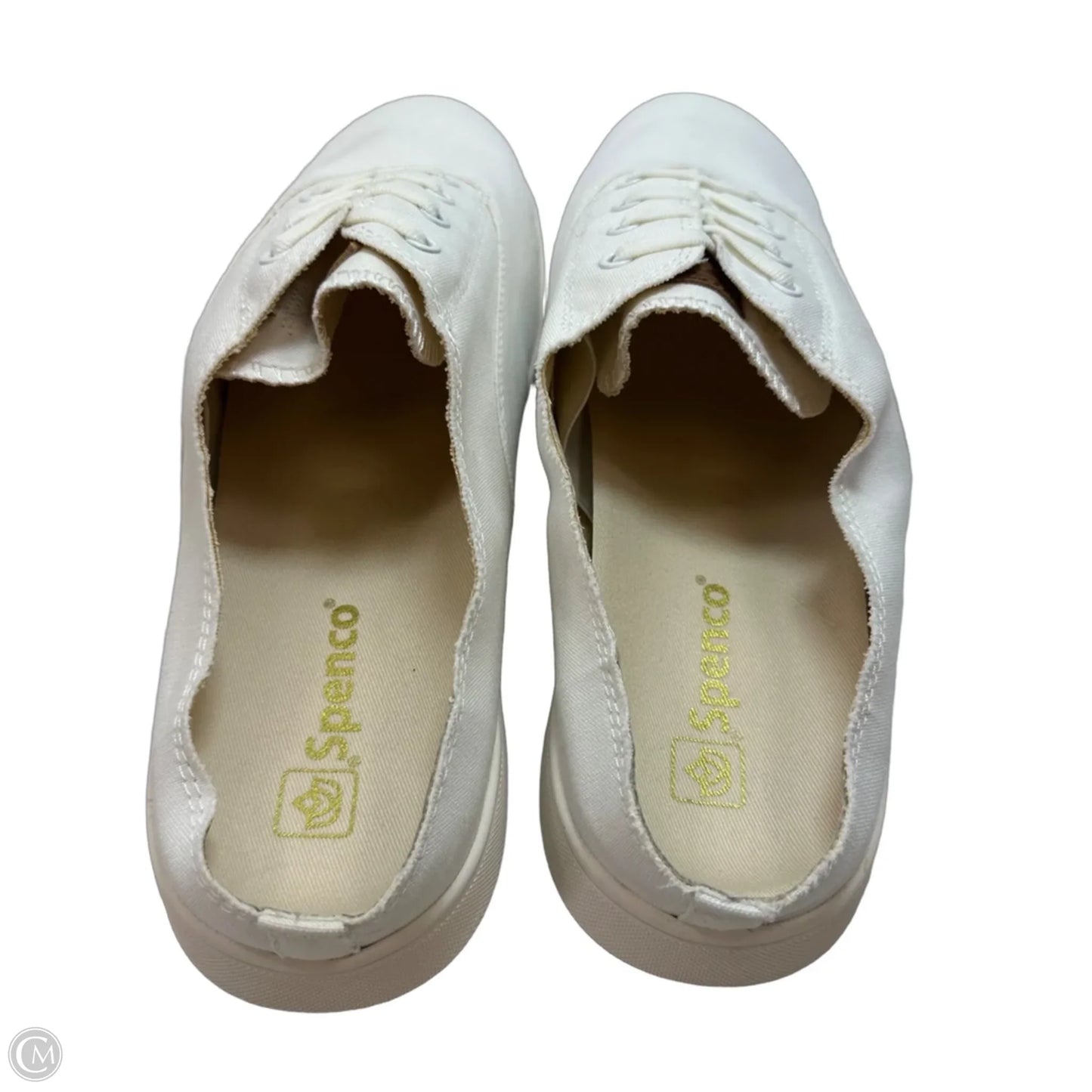 Shoes Flats By Spenco In White, Size: 12