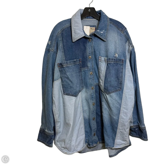 Jacket Denim By We The Free In Blue Denim, Size: M