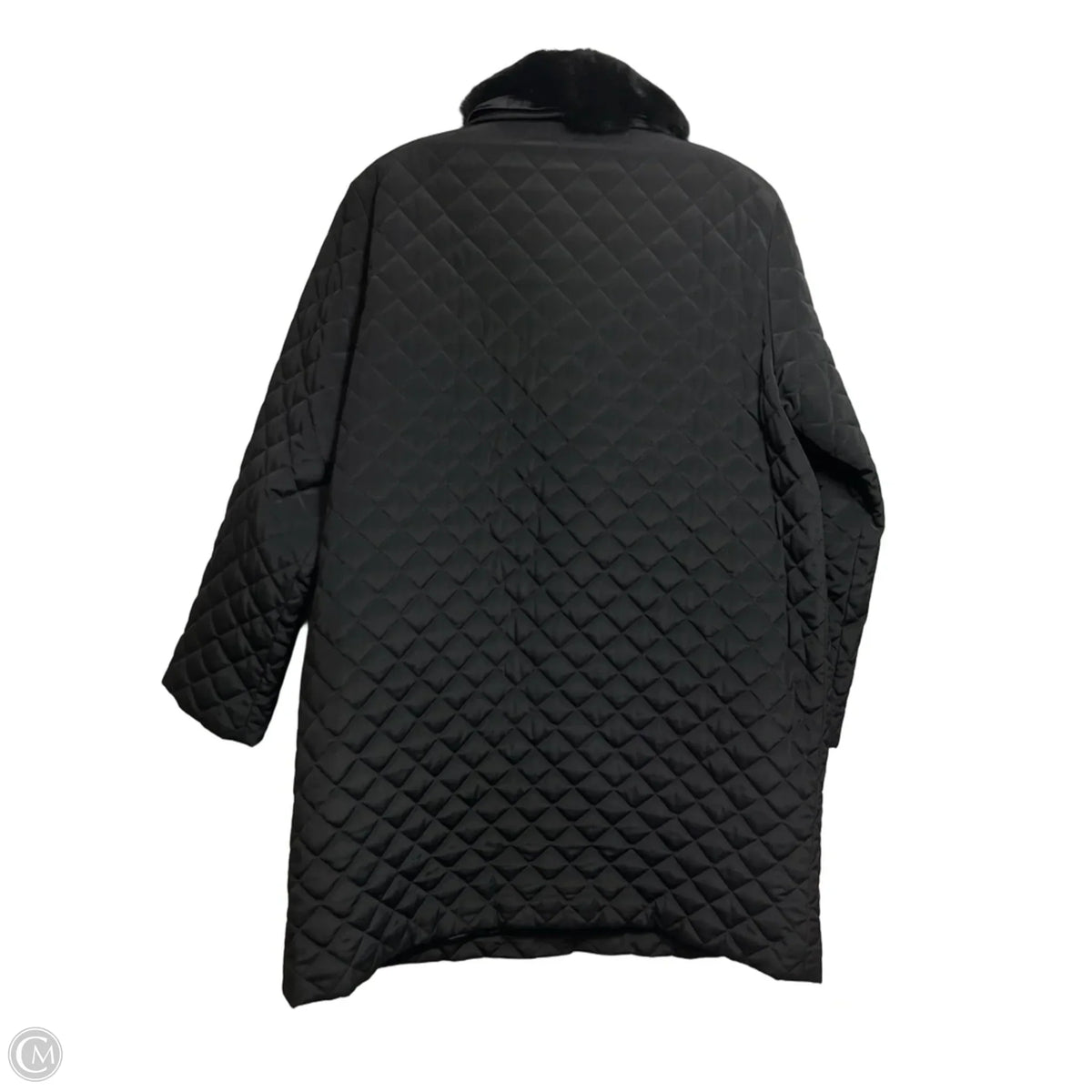 Coat Other By Dana Buchman In Black, Size: L