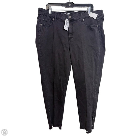 Jeans Boot Cut By Torrid In Black, Size: 20