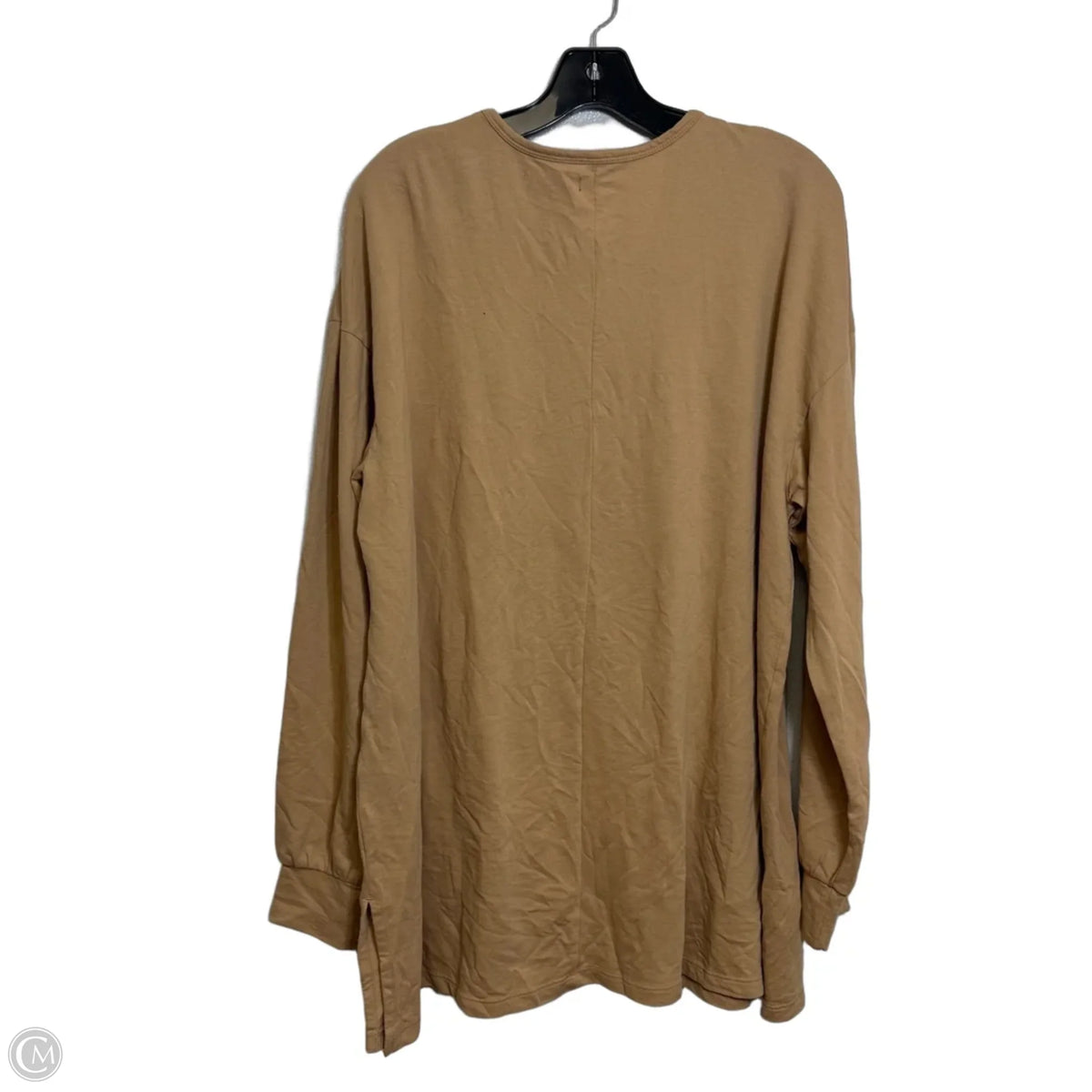 Top Long Sleeve Basic By Lane Bryant In Tan, Size: 18