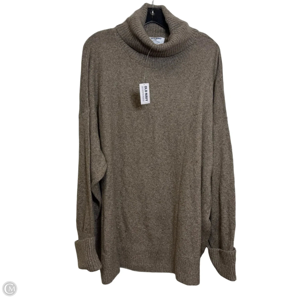 Sweater By Old Navy In Tan, Size: 3x