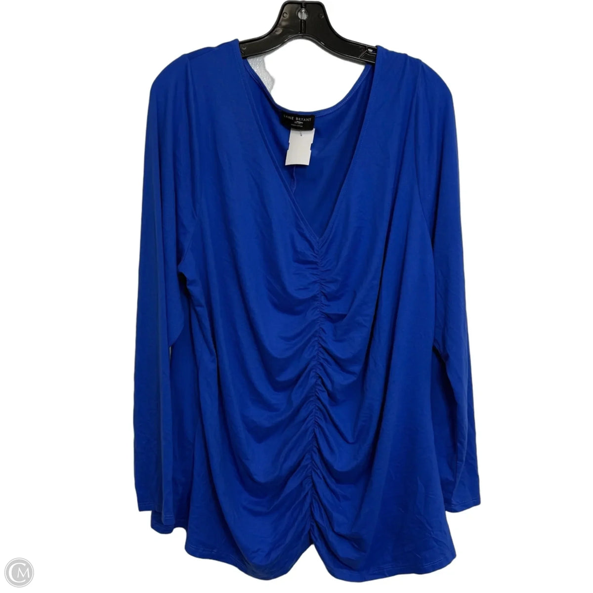 Top Long Sleeve Basic By Lane Bryant In Blue, Size: 22