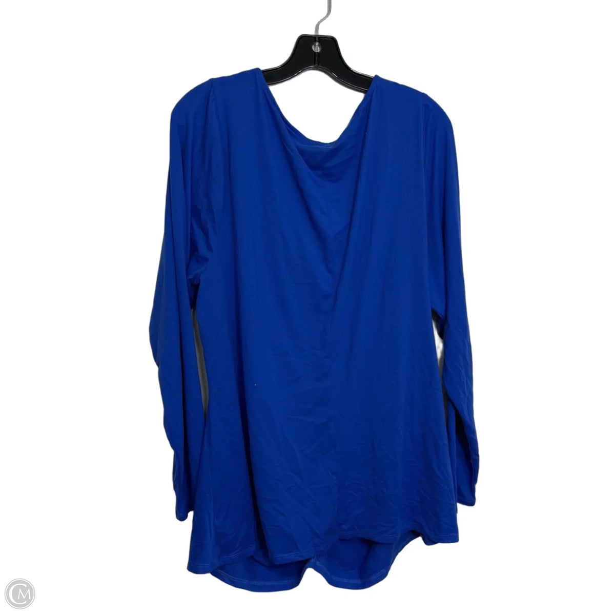 Top Long Sleeve Basic By Lane Bryant In Blue, Size: 22