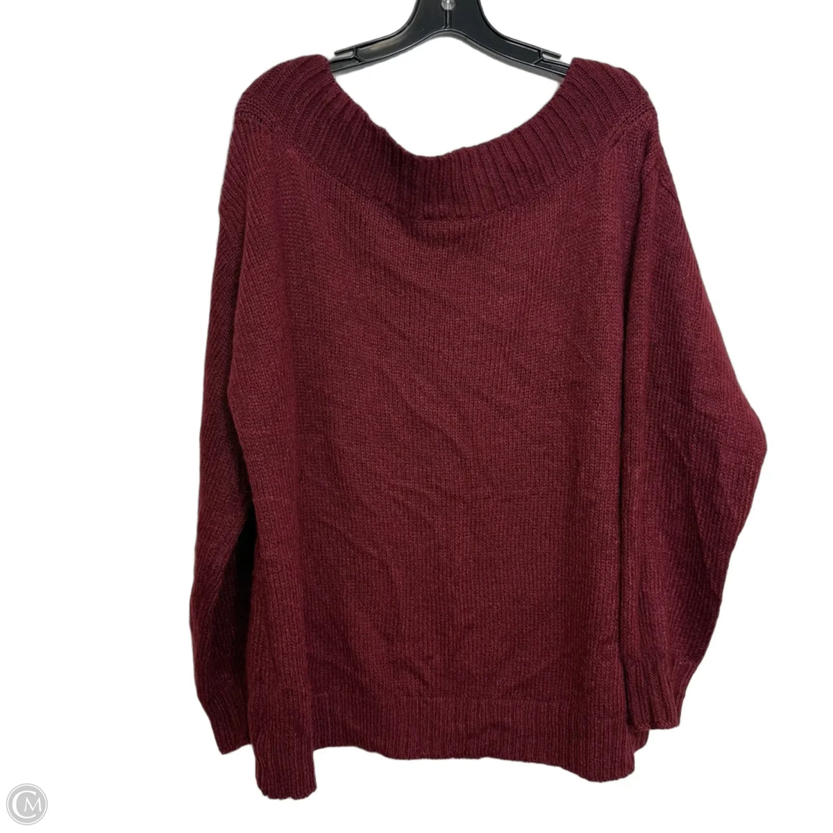 Sweater By Lane Bryant In Red, Size: 18
