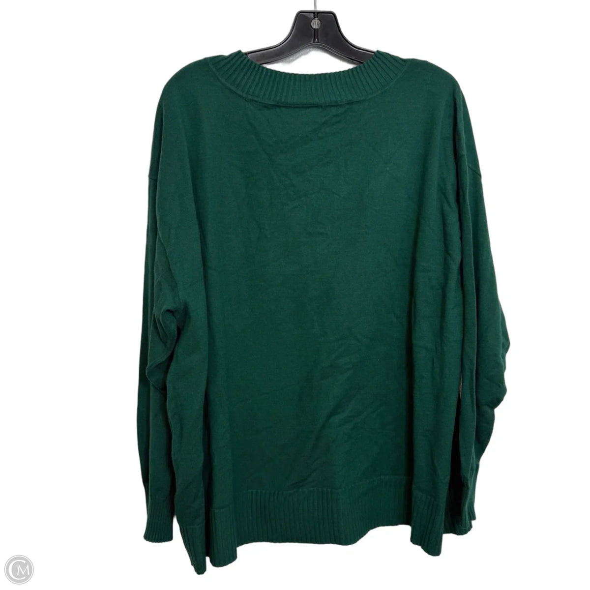 Sweater By Lane Bryant In Green, Size: 22