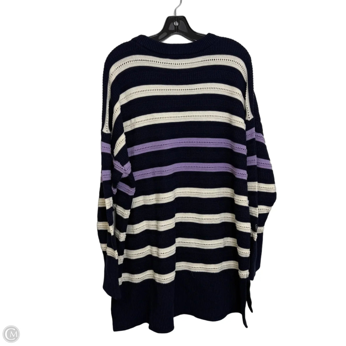 Sweater By Lane Bryant In Striped Pattern, Size: 22