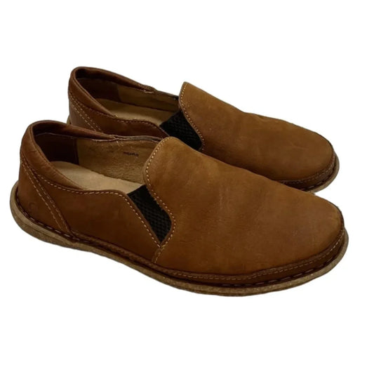 Shoes Flats By Born In Tan, Size: 6.5