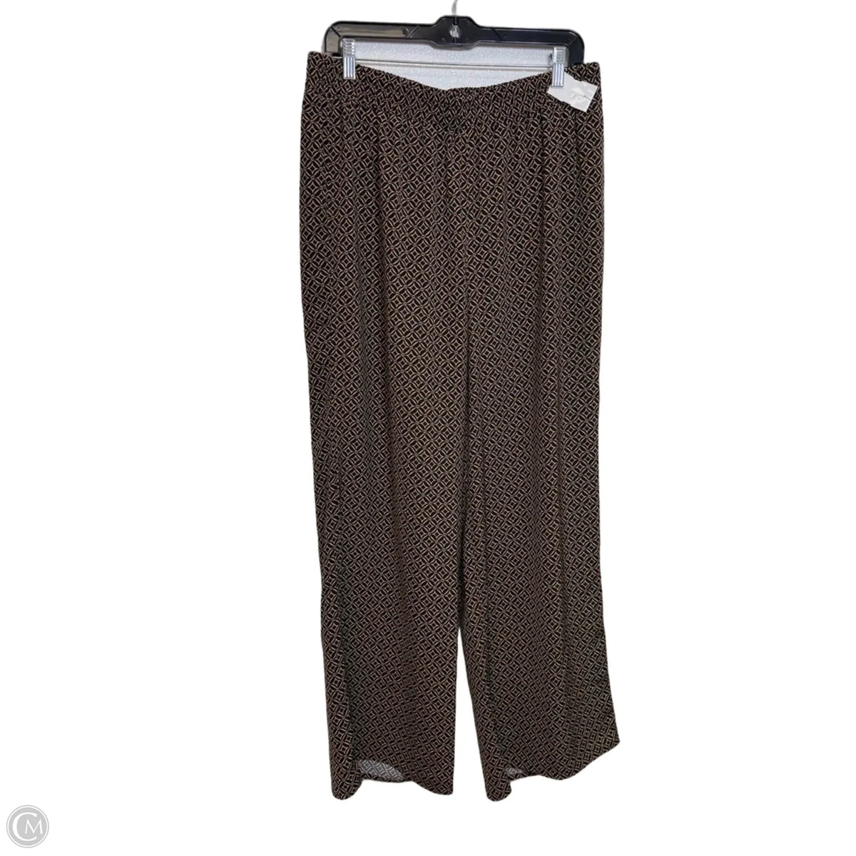 Pants Designer By Michael Kors In Brown, Size: L