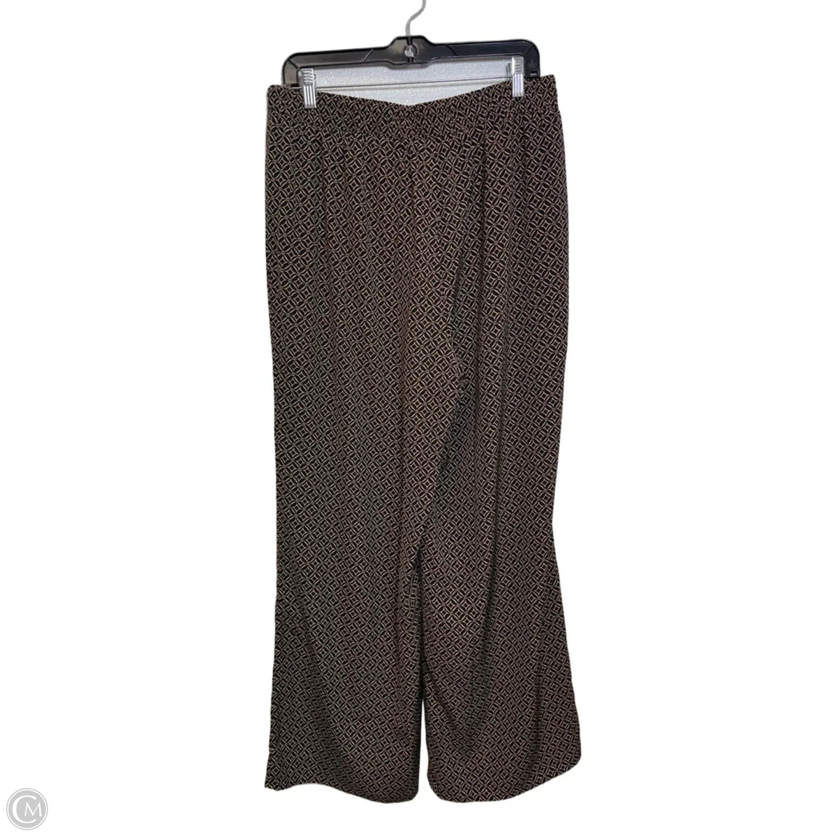 Pants Designer By Michael Kors In Brown, Size: L