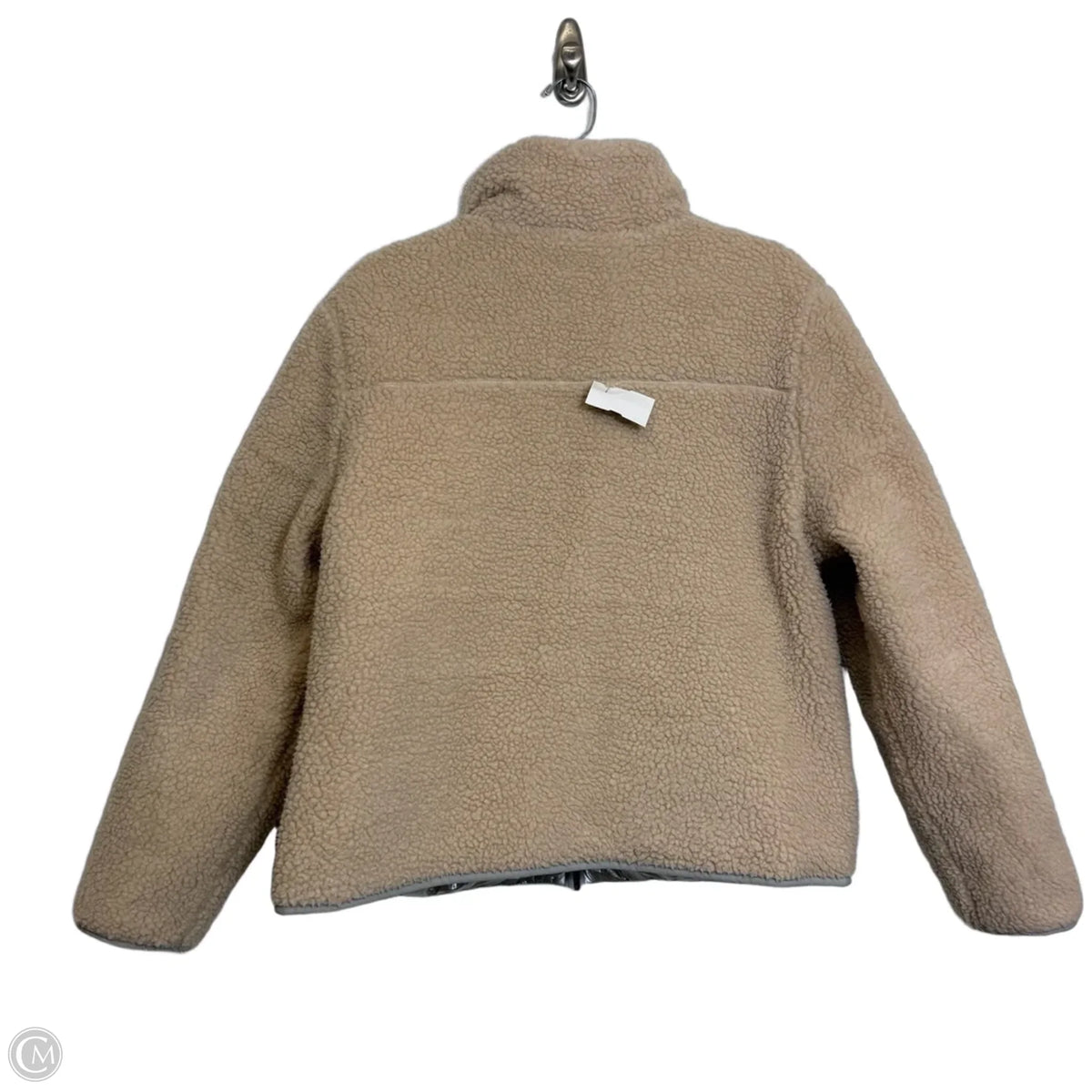 Reversible Jacket Puffer & Quilted By Boden In Silver, Size: 8