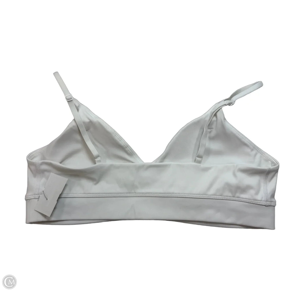 Athletic Bra By Evereve In White, Size: L