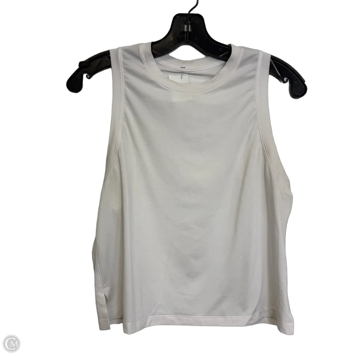Athletic Tank Top By Lululemon In White, Size: S