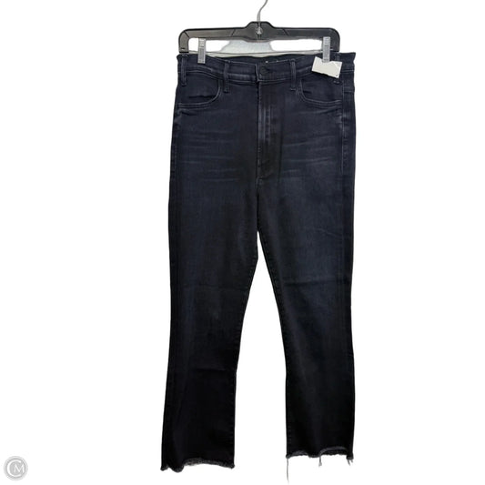 Jeans Boot Cut By Mother Jeans In Black, Size: 4