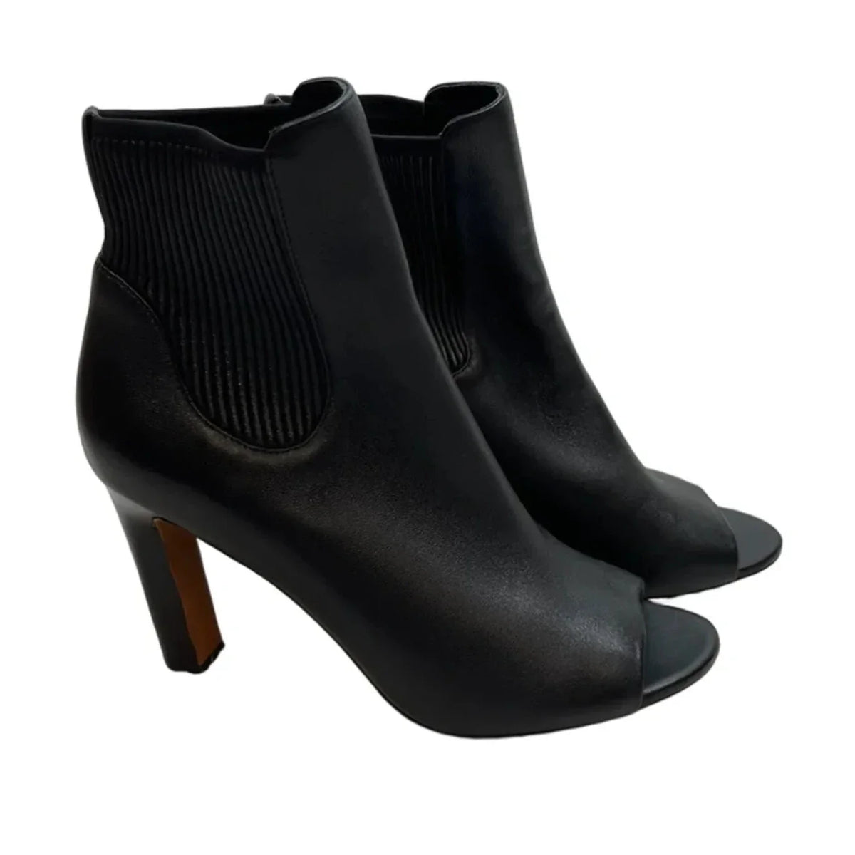 Boots Ankle Heels By Vince In Black, Size: 8