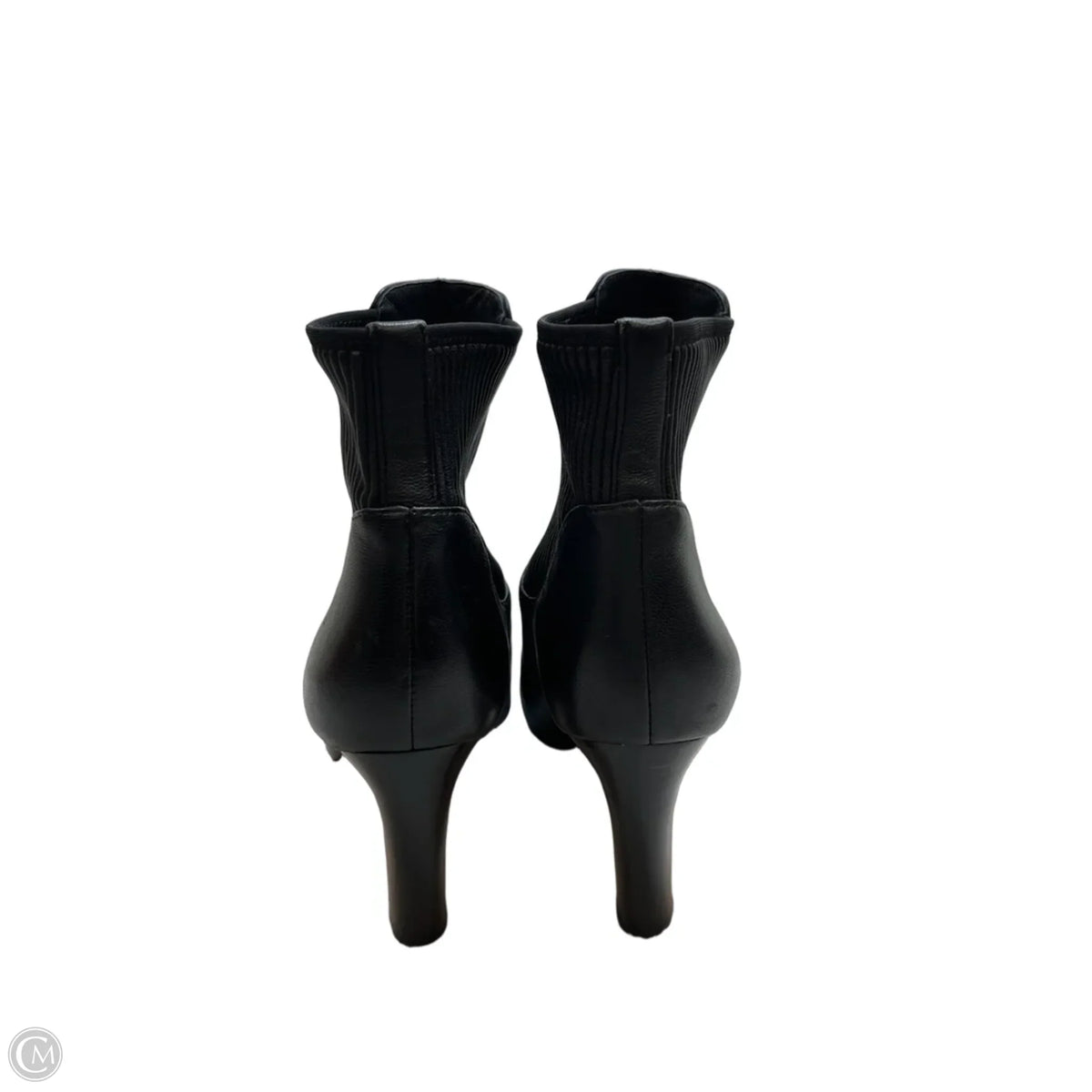 Boots Ankle Heels By Vince In Black, Size: 8
