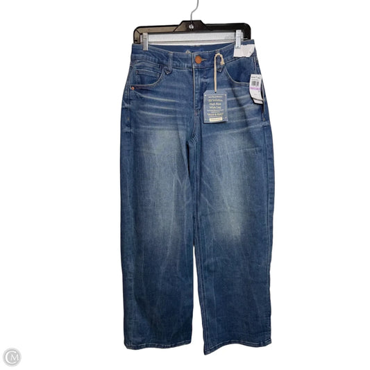 Jeans Wide Leg By Democracy In Blue Denim, Size: 6